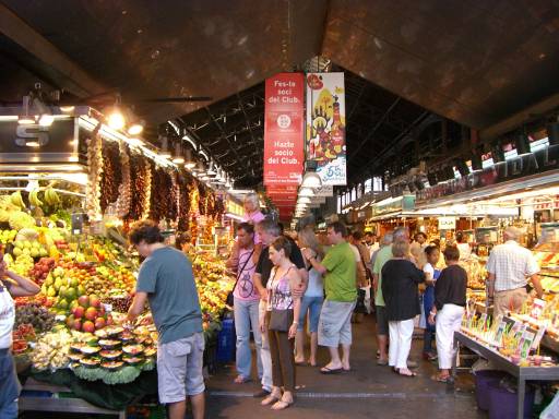 La Boqueria – Mercat de Sant Josep – Der große Markt in Barcelona La Boqueria – Mercat de Sant Josep – Der große Markt in Barcelona