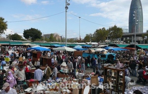 Tore_Agbar_Encants_Vells_Barcelona_Fira_de_Bellcaire Tore_Agbar_Encants_Vells_Barcelona_Fira_de_Bellcaire