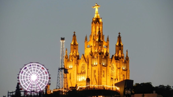 Tibidabo Berg Barcelona Tibidabo Berg Barcelona