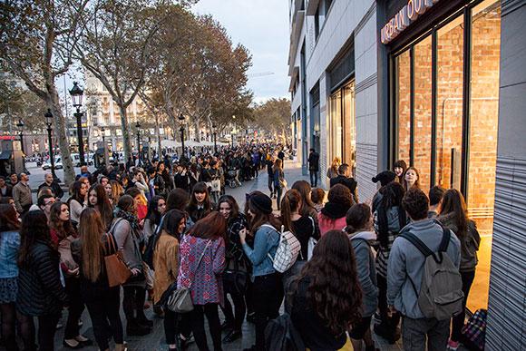 Urban Outfitters Barcelona außen