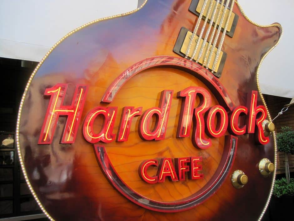 Hard Rock Cafe Barcelona Gitarre Hard Rock Cafe Barcelona Gitarre