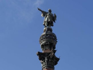 Monument a Colom Kolumbus Denkmal Barcelona