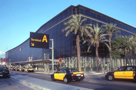 El Prat Flughafen in Barcelona - Ankunft und Abflug