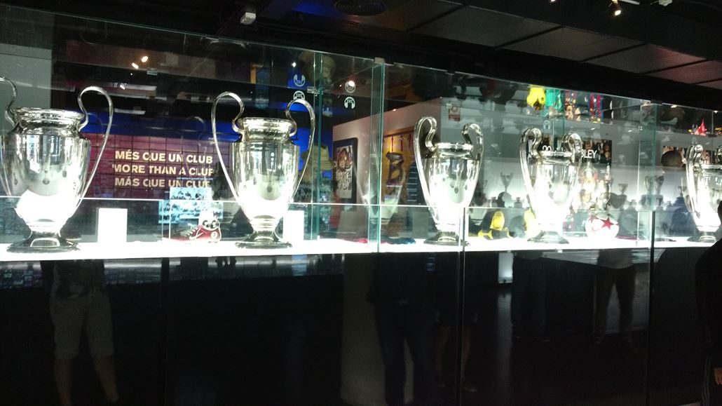 FC Barcelona Champions League Trophäen FC Barcelona Champions League Trophäen