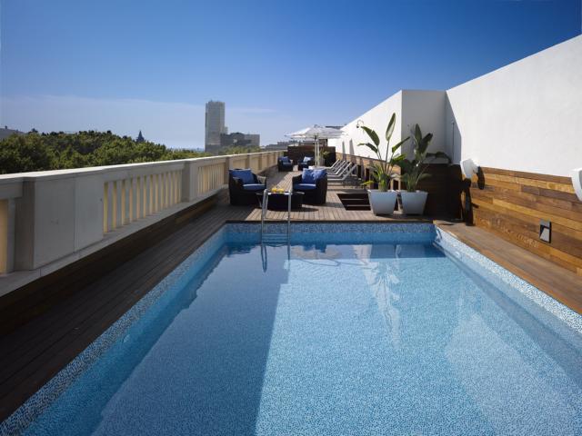 K+K Hotel Picasso Barcelona Pool auf dem Dach