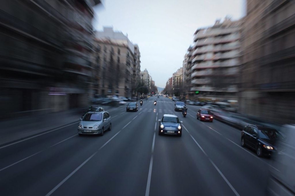barcelona-auto-verkehr