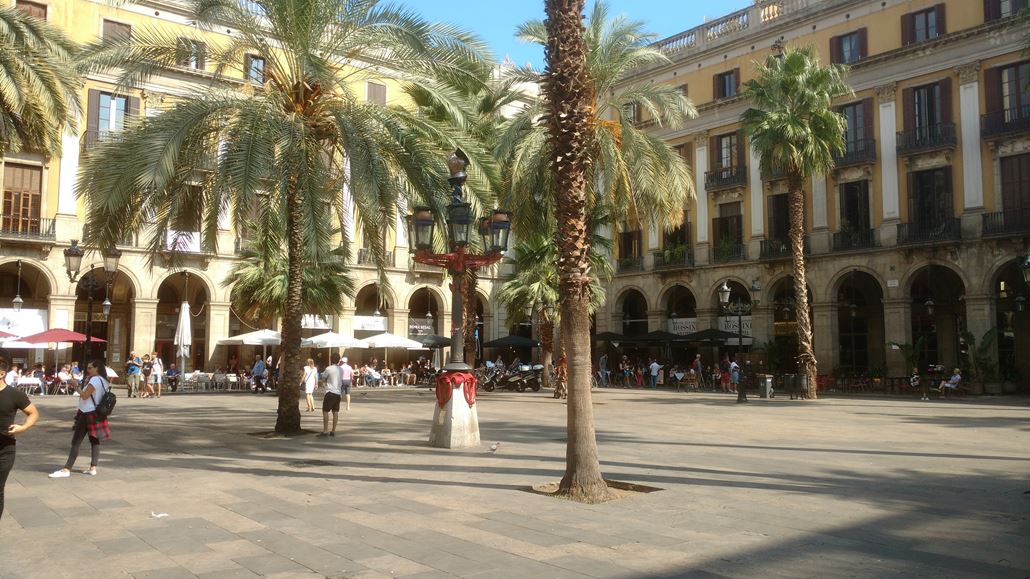 Placa Reial Barcelona