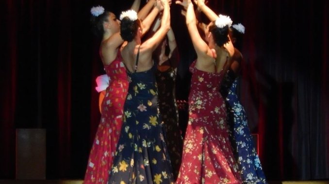 Flamenco Show in Barcelona Tänzerinnen Flamenco Show in Barcelona Tänzerinnen