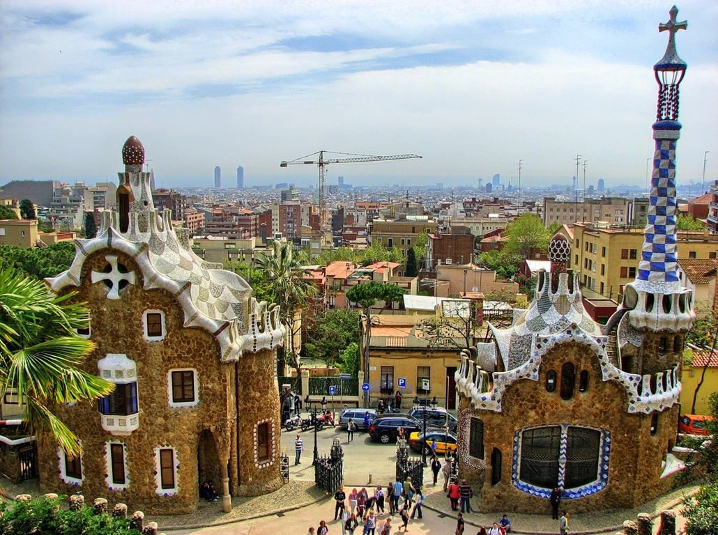 Barcelona Panorama View Barcelona Panorama View