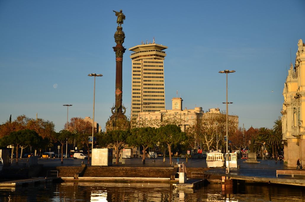 Mirador de Colom Barcelona Kolumbus Säule