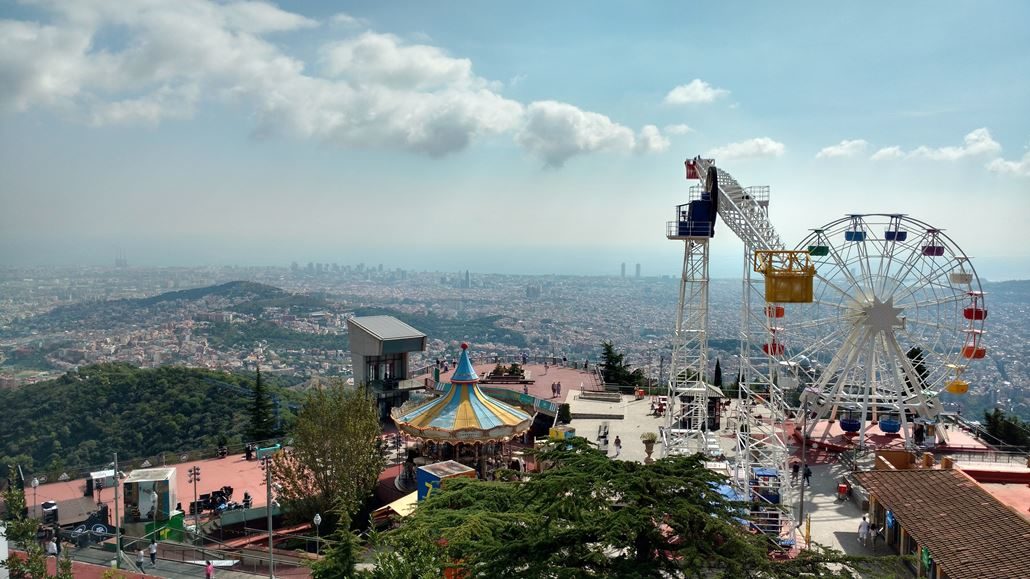 Tibidabo Berg Barcelona Tibidabo Berg Barcelona