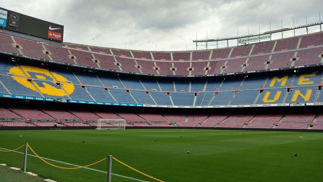 Camp Nou Rasen Tribüne Camp Nou Rasen Tribüne