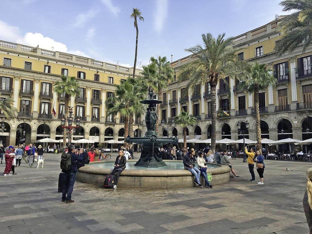 Barcelona Februar Barcelona Februar