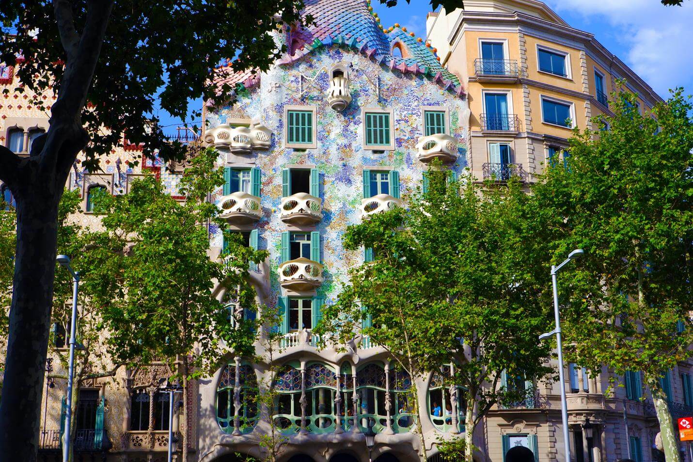 Casa Batlló in Barcelona - Top