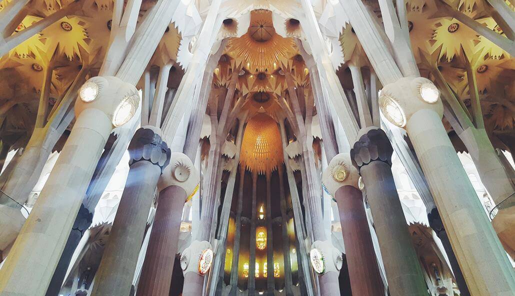 Sagrada Familia von innen