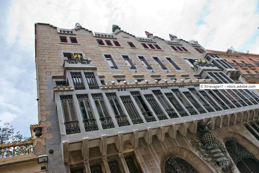 Palau Güell in Barcelona Palau Güell in Barcelona