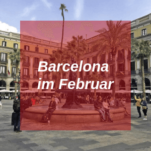 Barcelona im Februar