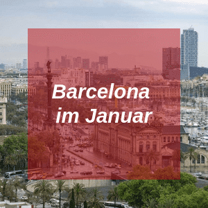 Barcelona im Januar