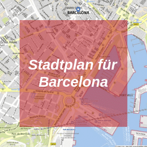 Stadtplan Barcelona