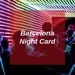 Barcelona Night Card