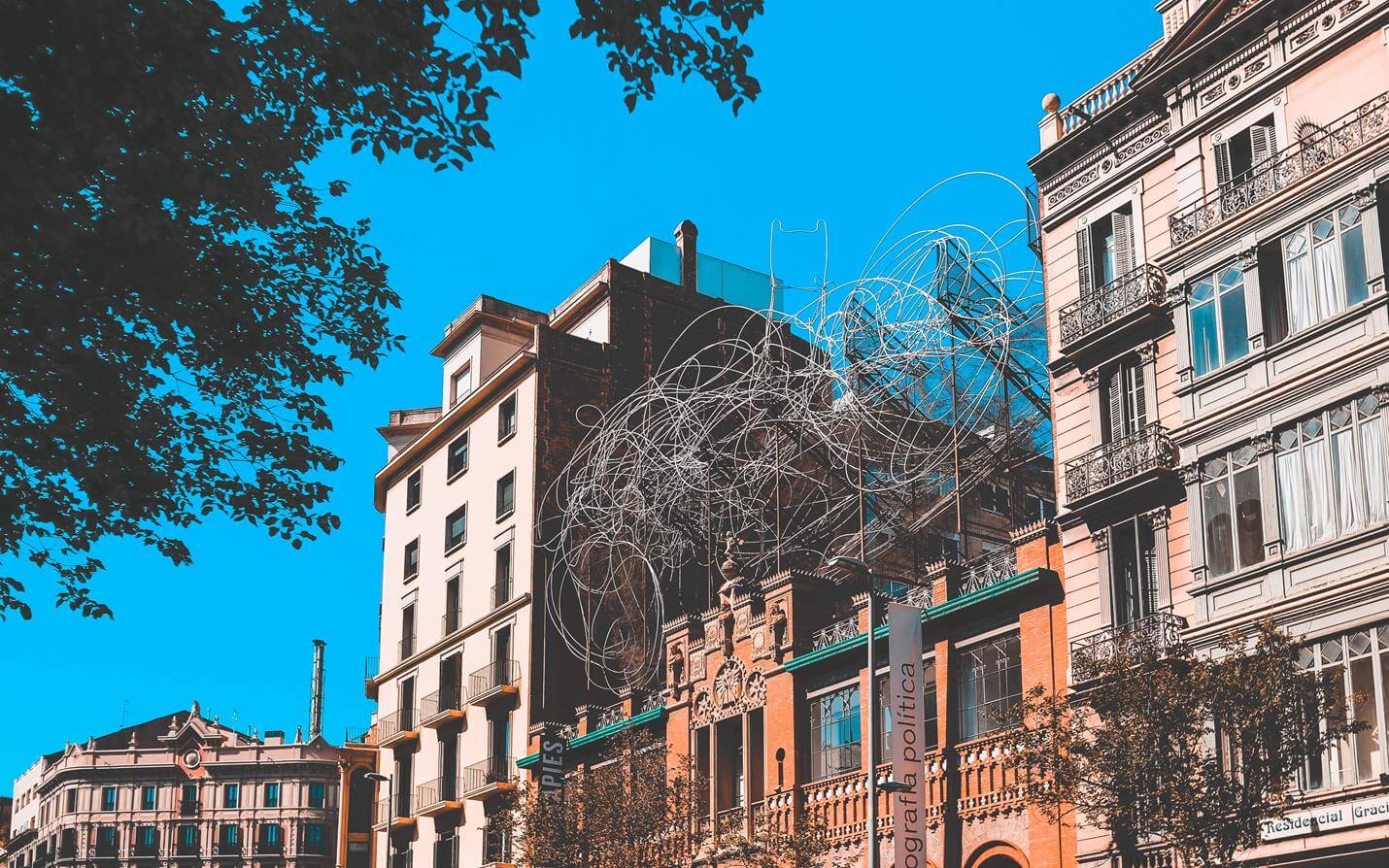 Fundació Antoni Tàpies in Barcelona - Top