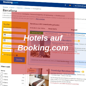 Hotels auf Booking