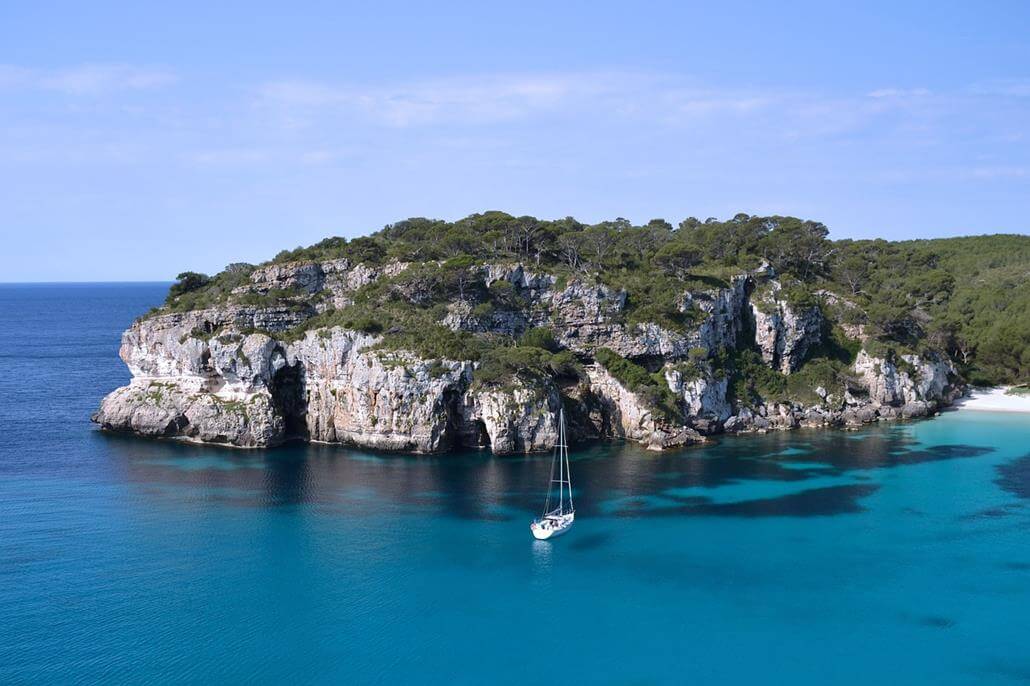 Steilküste auf Formentera