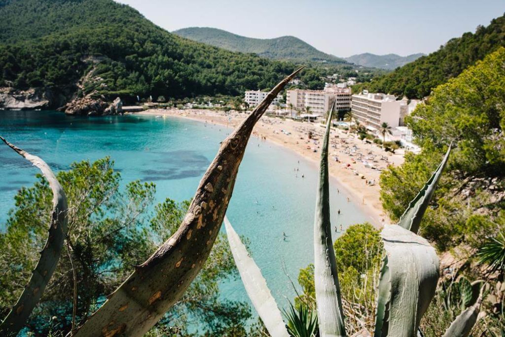 Bucht auf Ibiza