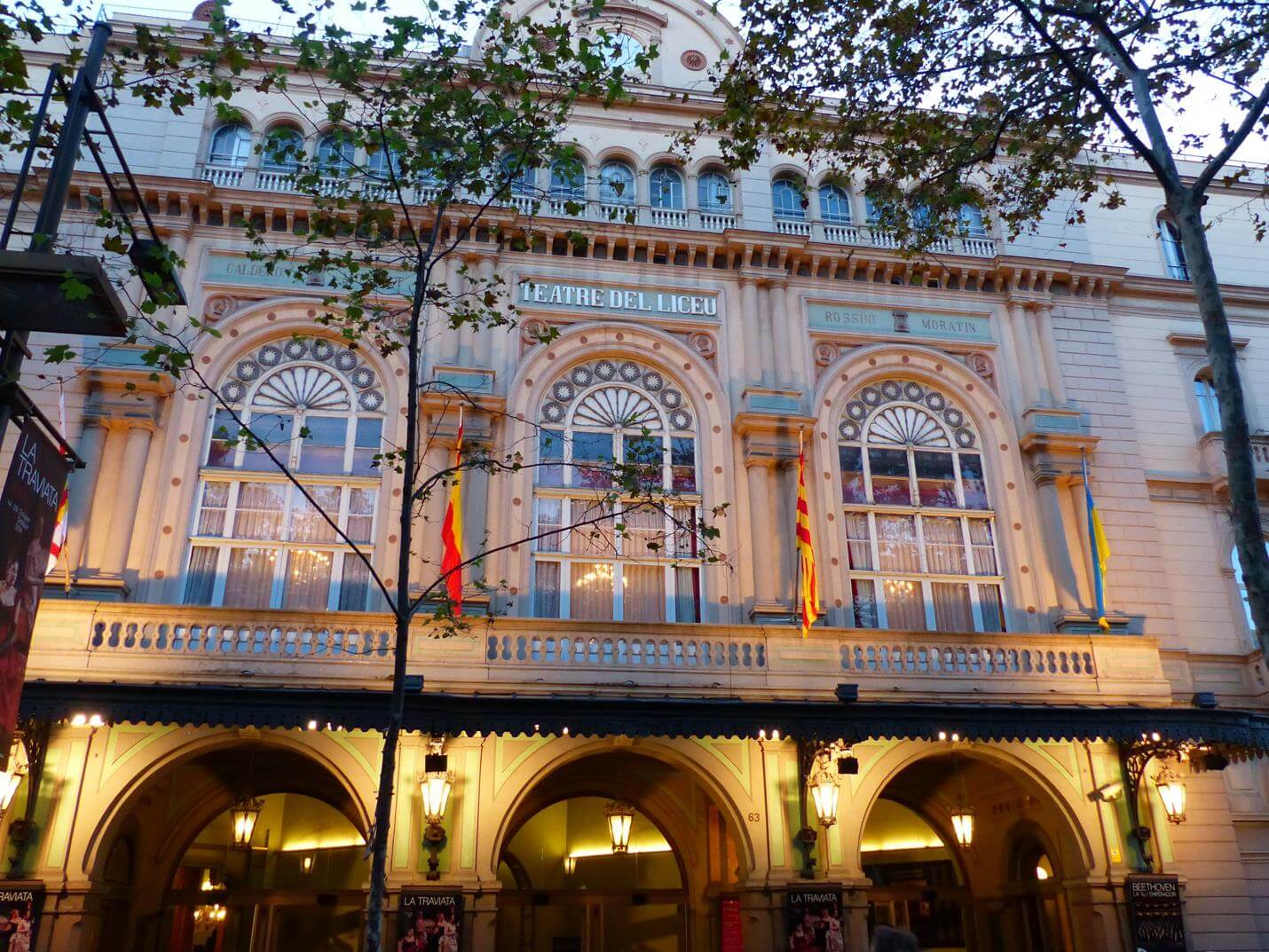Gran Teatre del Liceu in Barcelona - Top