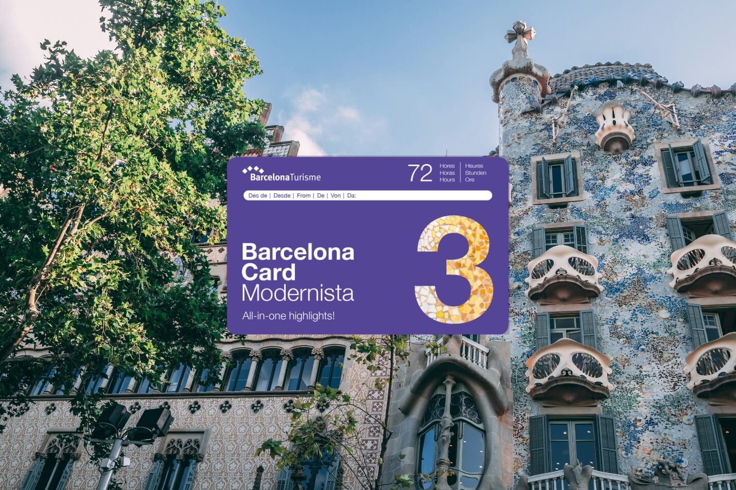 Barcelona Card Modernista Artikelbild