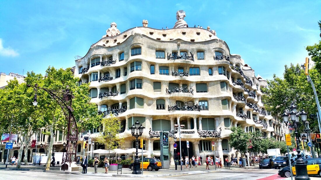 Casa-Mila-Gaudi-Barcelona