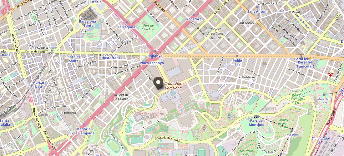 CaixaForum Barcelona Karte