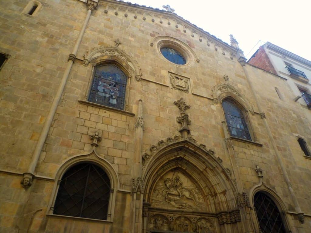 Esglesia-de-Sant-Jaume-Barcelona