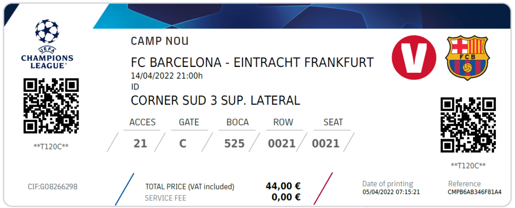 barcelona on tour 2023 tickets