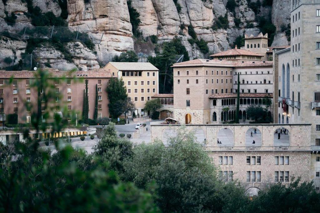 Montserrat Kloster Anlage