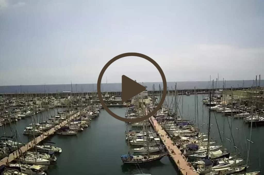 Barcelona Webcam Hafen Port Olímpic