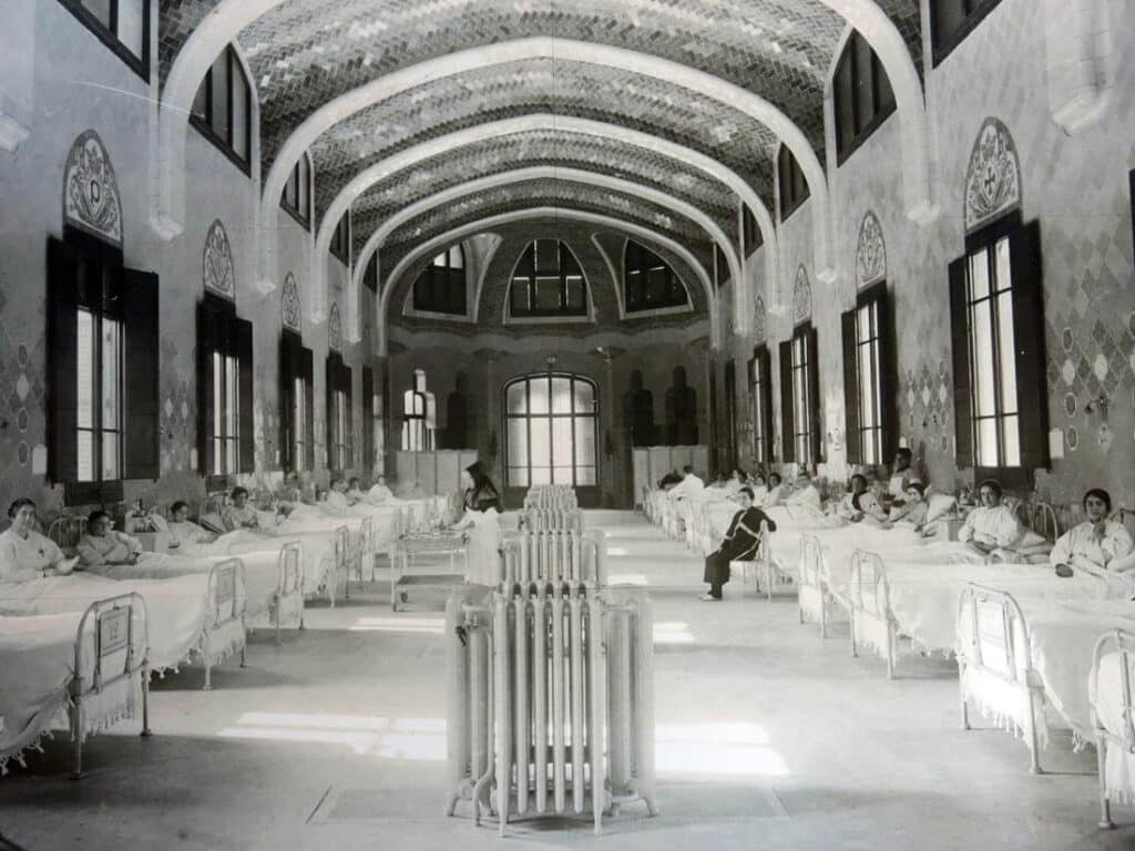 Hospital de Sant Pau History