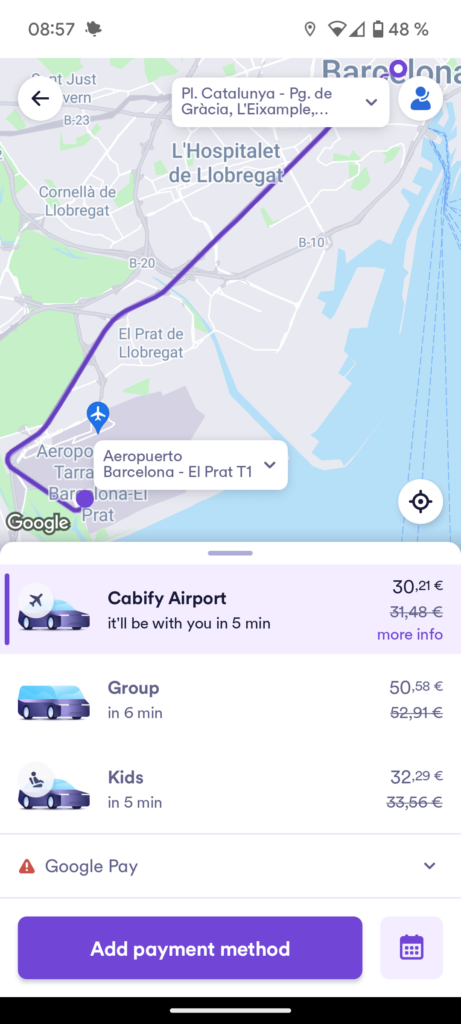 Cabify Barcelona