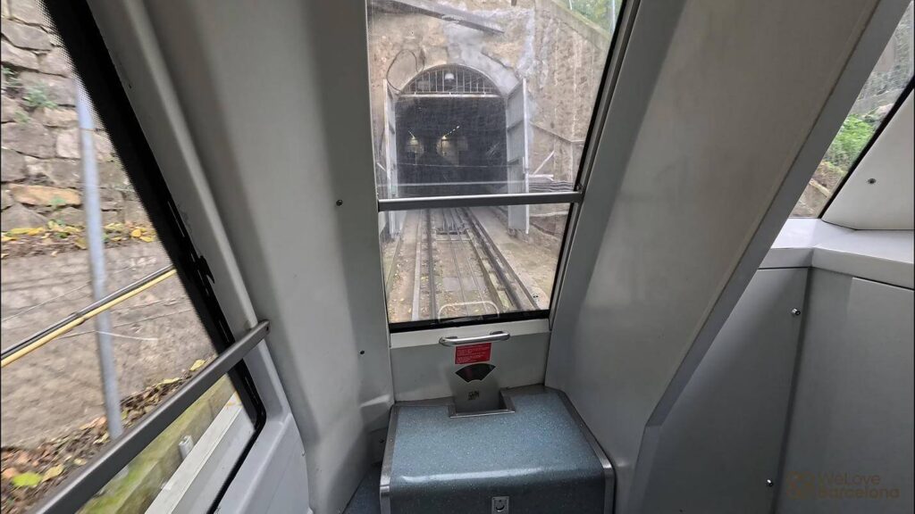 Funicular de Montjuic Fahrt