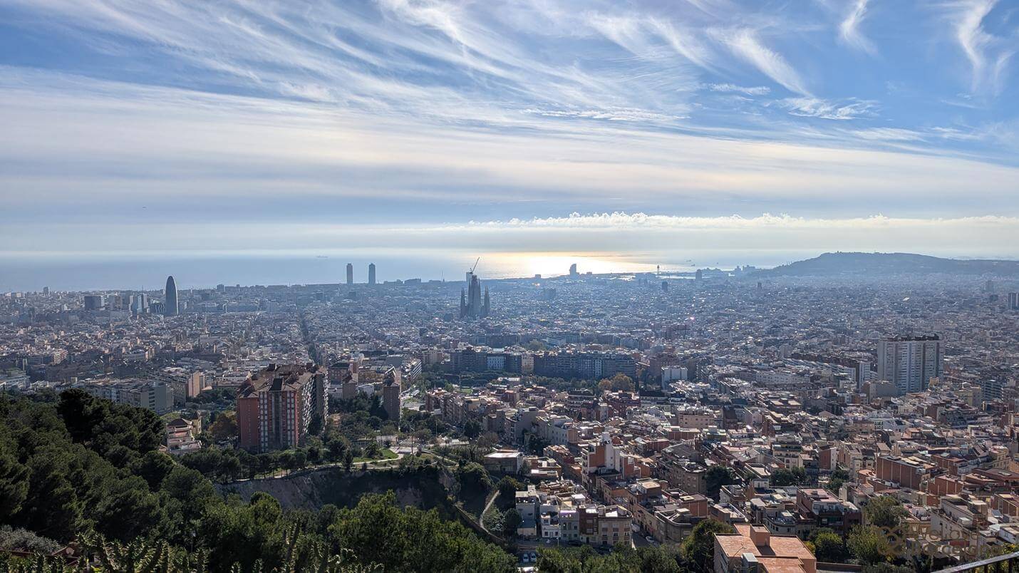 Barcelona von oben - Bunkers del Carmel
