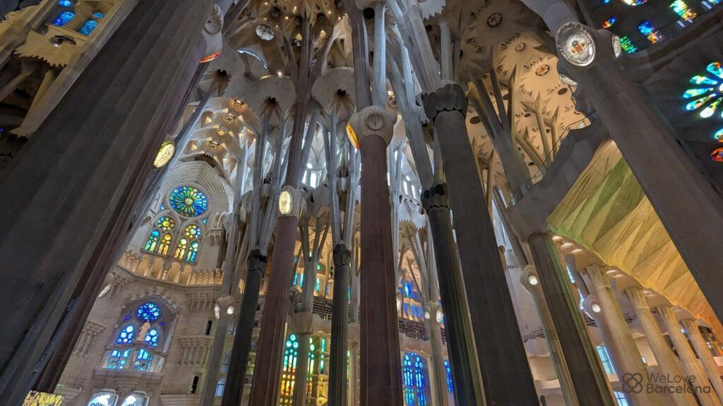 Sagrada Familia Säulen