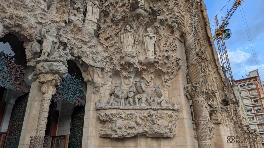 Sagrada Familia Fassade Details