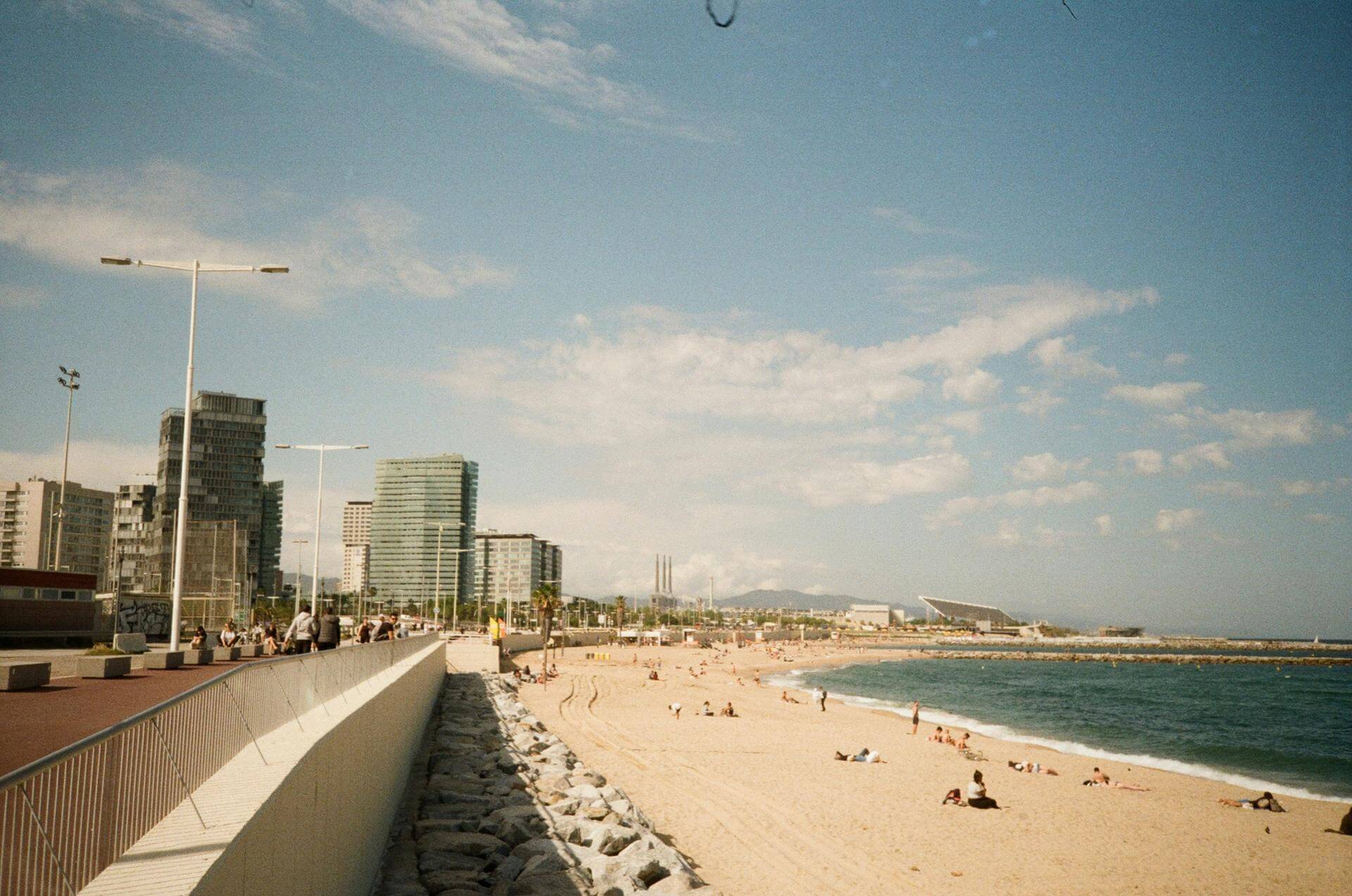Hochsommer Barcelona